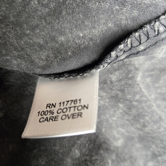 Speed Control Charcoal Denim Dress Pullover 2X - Picture 4 of 5